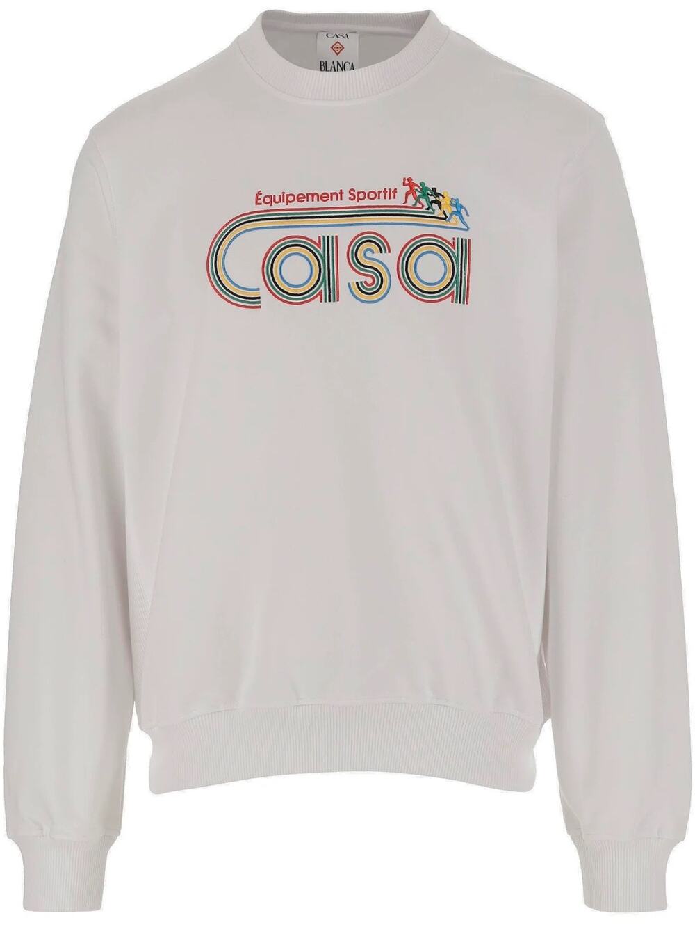 Casablanca Equipement Sportif Embroidered Sweatshirt size L $750
